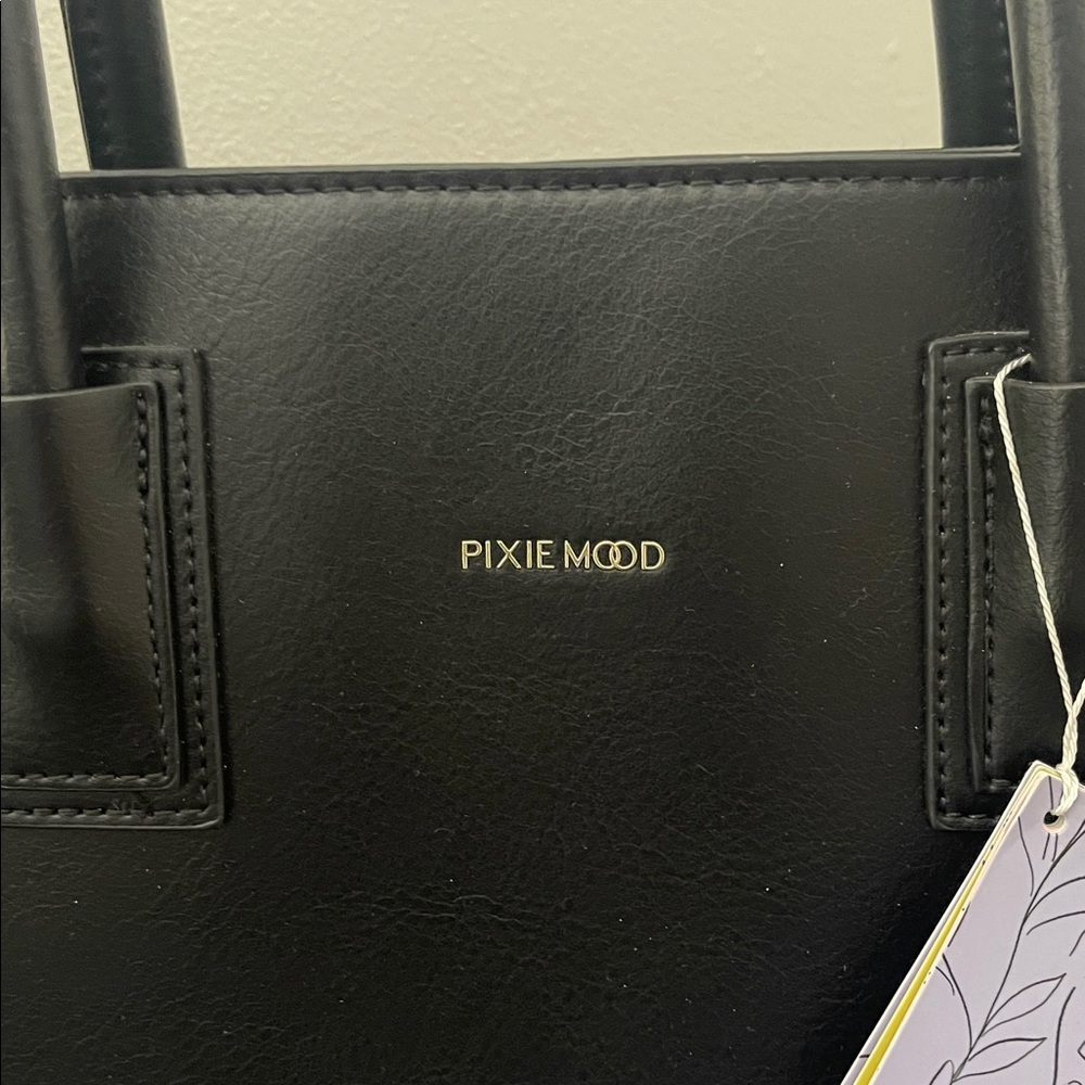 Pixie Mood Elegant Black Tote - Picture 2 of 13